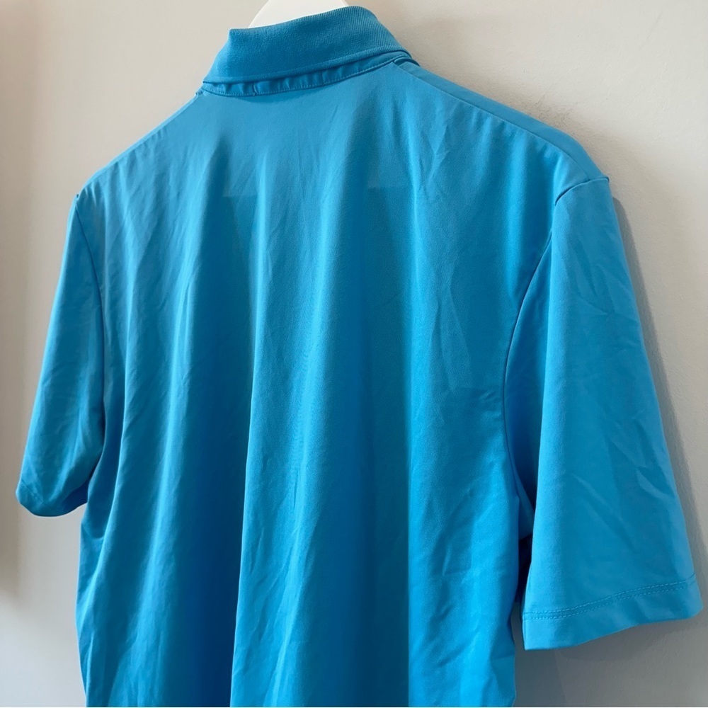 Greyson Golf Polo Short Sleeve Shirt River Club Atlanta Blue Mens Size Medium - Picture 11 of 13